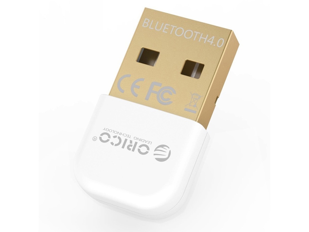 Адаптер USB Bluetooth Orico BTA-403 (белый)