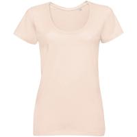 Каталог Футболка женская Metropolitan, светло-розовая от интернет-магазина «7 Сувениров»