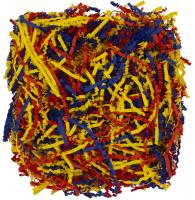 Каталог Бумажный наполнитель Chip Mix, синий, красный, желтый от интернет-магазина «7 Сувениров»