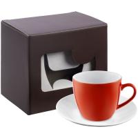 Каталог Кофейная пара Refined в подарочной упаковке, красная от интернет-магазина «7 Сувениров»