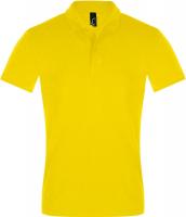 Каталог Рубашка поло мужская Perfect Men 180 желтая от интернет-магазина «7 Сувениров»