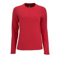 Каталог Футболка с длинным рукавом Imperial LSL Women, красная от интернет-магазина «7 Сувениров»