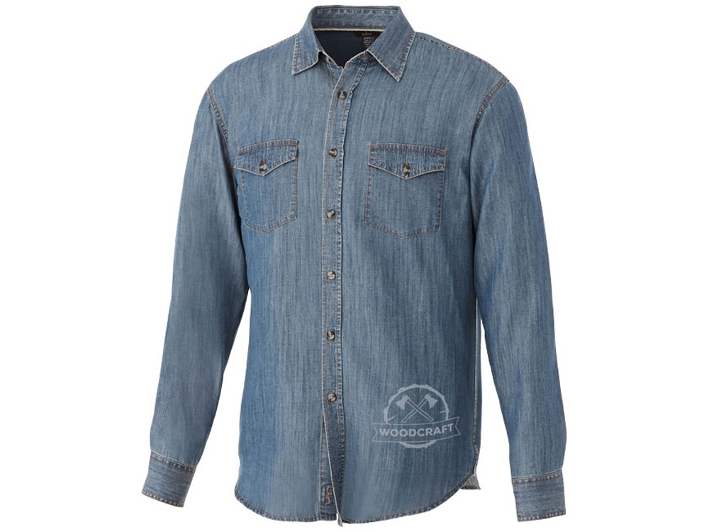 Рубашка Sloan с длинными рукавами мужская, джинс