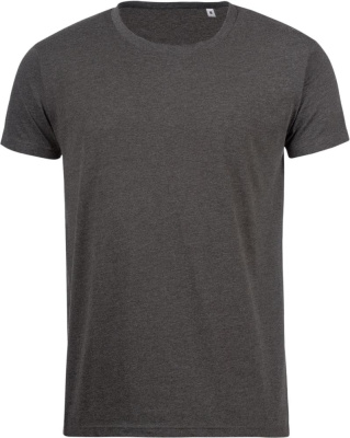 Футболка мужская Mixed Men темно-серый меланж, размер S