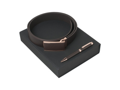 Подарочный набор Seal: ремень, ручка шариковая. Christian Lacroix