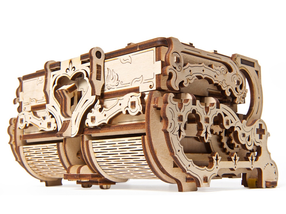 3D-ПАЗЛ UGEARS Антикварная шкатулка