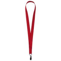 Каталог Лента для бейджа Neckband, красная от интернет-магазина «7 Сувениров»