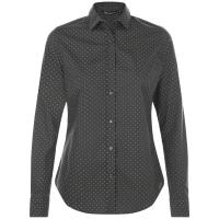 Каталог Рубашка женская Becker Women, темно-серая с белым от интернет-магазина «7 Сувениров»