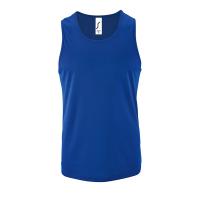 Каталог Майка мужская Sporty TT Men, ярко-синяя от интернет-магазина «7 Сувениров»