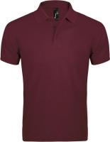 Каталог Рубашка поло мужская Prime Men 200 бордовая от интернет-магазина «7 Сувениров»