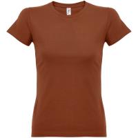 Каталог Футболка женская Imperial Women 190, коричневая (терракотовая) от интернет-магазина «7 Сувениров»