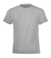 Каталог Футболка детская Regent Fit Kids, серый меланж от интернет-магазина «7 Сувениров»