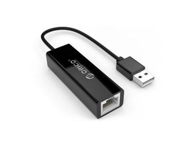 Адаптер USB Ethernet Orico UTJ-U2 (черный)