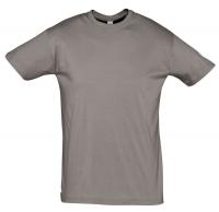 Каталог Футболка Regent 150, серая (стальная) от интернет-магазина «7 Сувениров»