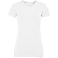 Каталог Футболка женская Millenium Stretch Women, белая от интернет-магазина «7 Сувениров»