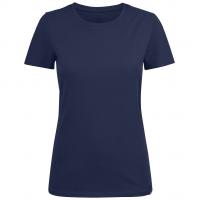 Каталог Футболка женская Ladies American U, темно-синяя от интернет-магазина «7 Сувениров»