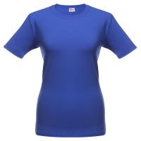Каталог Футболка женская T-bolka Stretch Lady, ярко-синяя (royal) от интернет-магазина «7 Сувениров»
