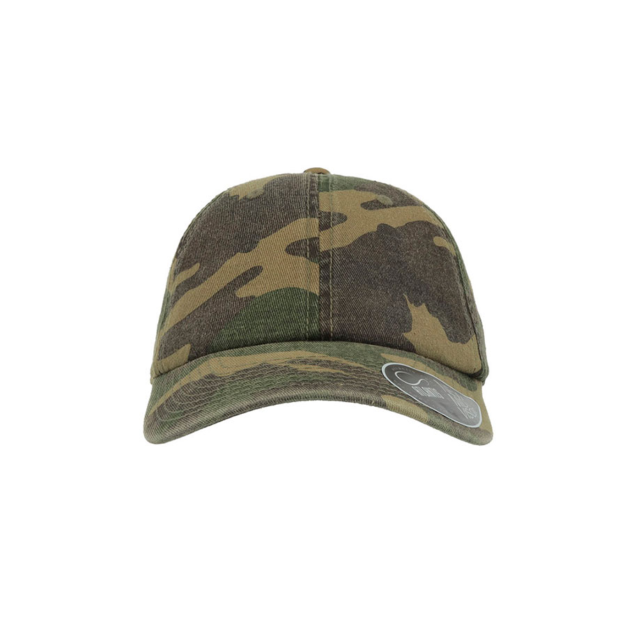 Бейсболка DAD HAT, 6 клиньев,  металлическая застежка