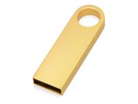 Каталог USB 2.0- флешка на 64 Гб с мини чипом, компактный дизайн с круглым отверстием от интернет-магазина «7 Сувениров»