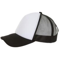 Каталог Бейсболка Bubble, черная с белым от интернет-магазина «7 Сувениров»