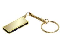 Каталог USB 2.0- флешка на 8 Гб с поворотным механизмом и зеркальным покрытием от интернет-магазина «7 Сувениров»