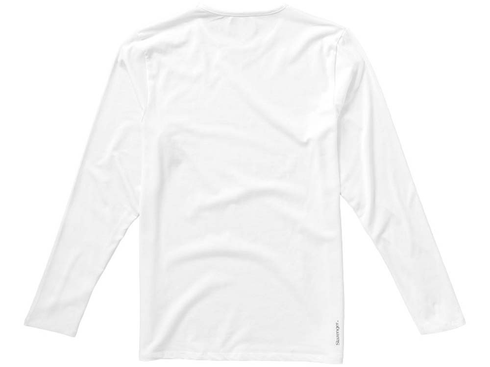 Футболка мужская с длинным рукавом, белый
