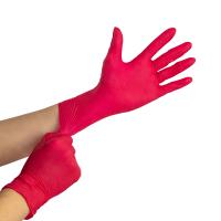 Каталог Перчатки нитриловые M 100шт (50пар) красные от интернет-магазина «7 Сувениров»