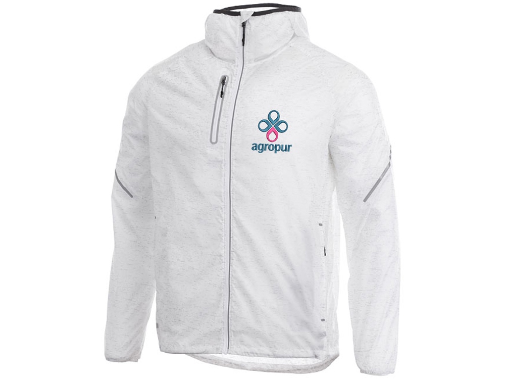 Куртка складная светоотражающая Signal мужская, белый