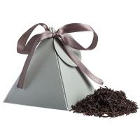 Каталог Чай Breakfast Tea в пирамидке, серебристый от интернет-магазина «7 Сувениров»
