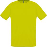 Каталог Футболка унисекс Sporty 140, желтый неон от интернет-магазина «7 Сувениров»