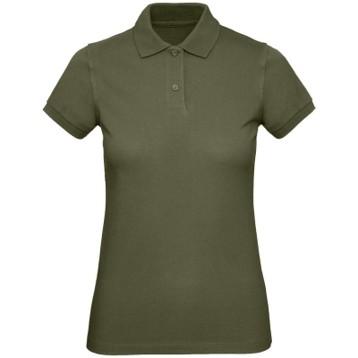 Рубашка поло женская Inspire хаки, размер XS