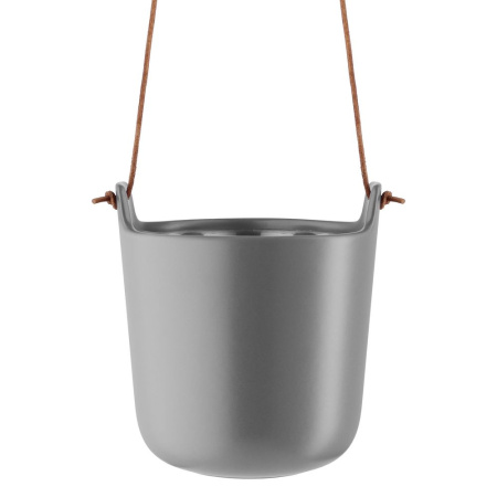 Каталог Горшок для растений Flowerpot, подвесной, серый от интернет-магазина «7 Сувениров»
