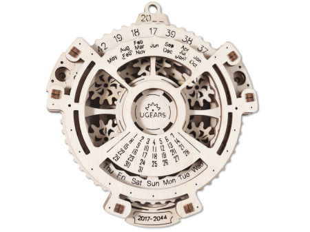 Каталог 3D-ПАЗЛ UGEARS Навигатор дат от интернет-магазина «7 Сувениров»