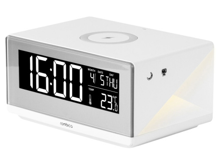 Каталог Часы с беспроводным зарядным устройством Timebox 2 от интернет-магазина «7 Сувениров»