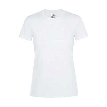 Каталог Футболка женская REGENT WOMEN, белый, S, 100% хлопок, 150 г/м2 от интернет-магазина «7 Сувениров»