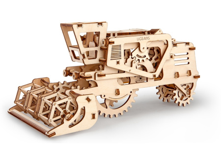 Каталог 3D-ПАЗЛ UGEARS Комбайн от интернет-магазина «7 Сувениров»