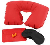 Каталог Набор для путешествий ESSENTIAL, красный от интернет-магазина «7 Сувениров»