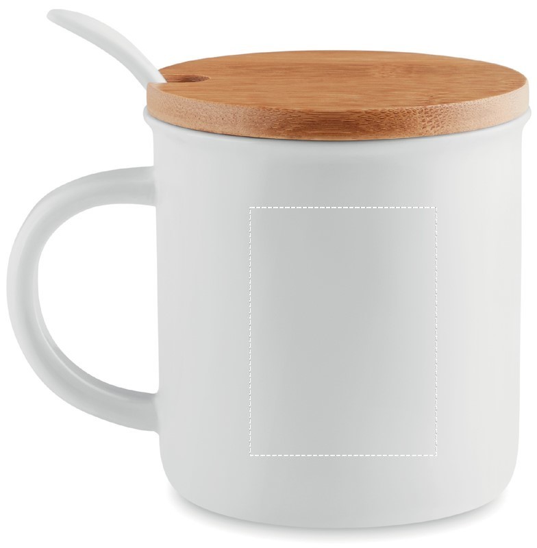 Каталог Кружка фарфоровая с ложкой от интернет-магазина «7 Сувениров»