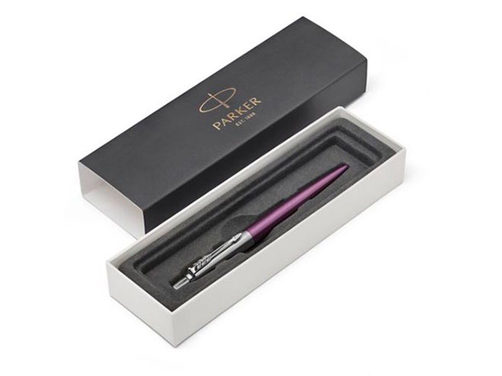 Ручка шариковая Parker Jotter Core Victoria Violet CT, фиолетовый
