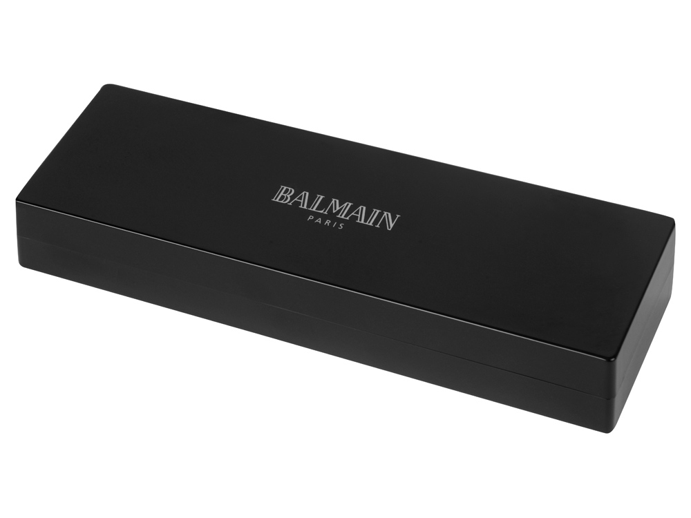 Набор ручек Cherbourg в футляре: ручка шариковая и роллер, белый/черный, черные чернила