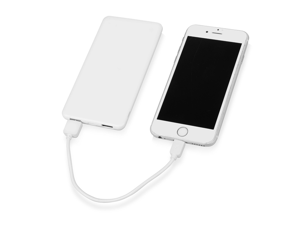 Портативное зарядное устройство Blank с USB Type-C, 5000 mAh, белый Портативное зарядное устройство Blank с USB Type-C, 5000 mAh, белый