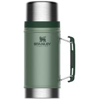 Каталог Термос для еды Stanley Classic 940, темно-зеленый от интернет-магазина «7 Сувениров»