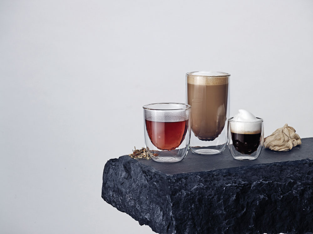 Стаканы Elements Water 2 шт. 75 мл., прозрачный