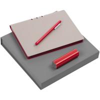 Каталог Набор Flexpen Energy, серебристо-красный от интернет-магазина «7 Сувениров»