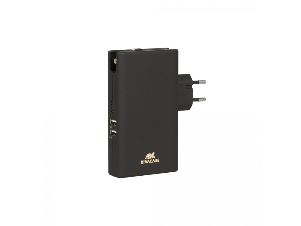 Внешний аккумулятор VA4749 со встроенным зарядным устройством, 5000 mAh, черный Внешний аккумулятор VA4749 со встроенным зарядным устройством, 5000 mAh, черный