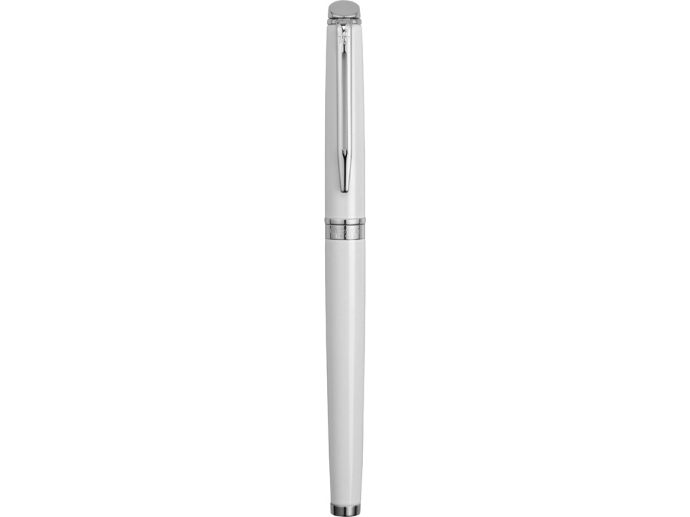 Ручка роллер Waterman Hemisphere White CТ F, белый/серебристый