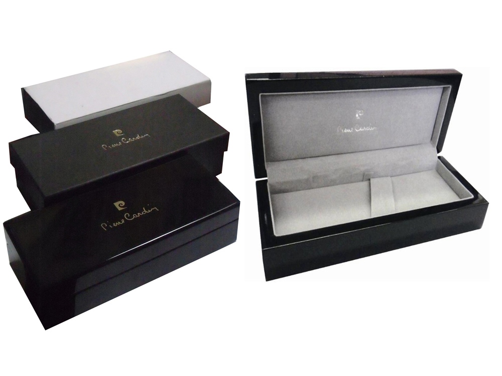 Ручка шариковая Pierre Cardin L`ESPRIT с поворотным механизмом, синий/черный/серебро