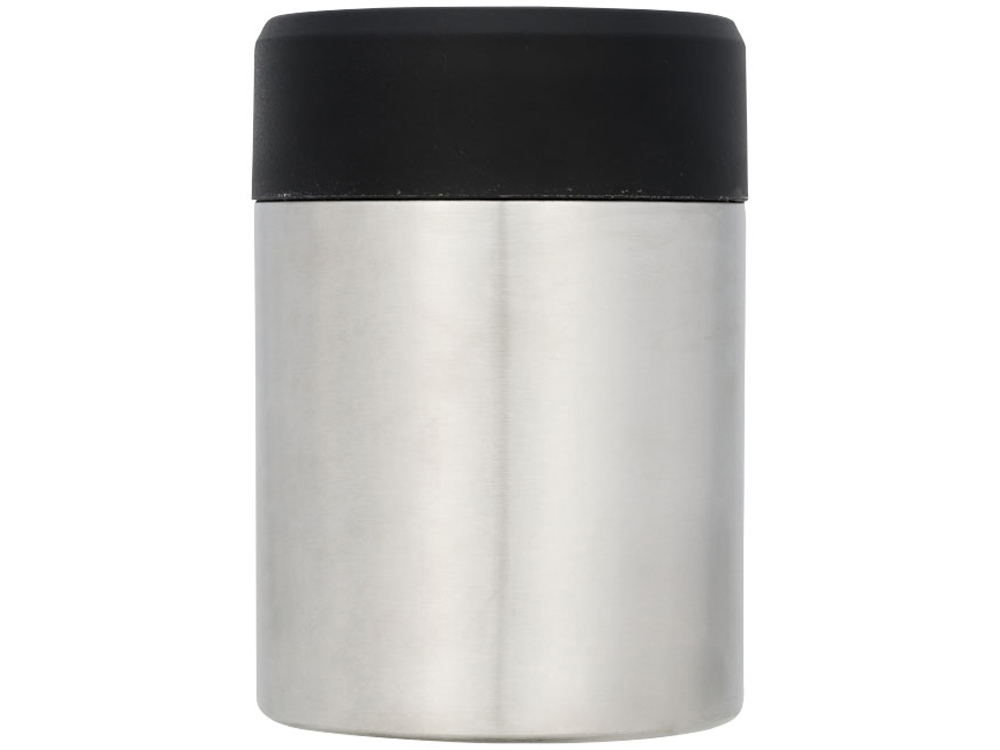 Пищевой контейнер Food, серебристый/черный