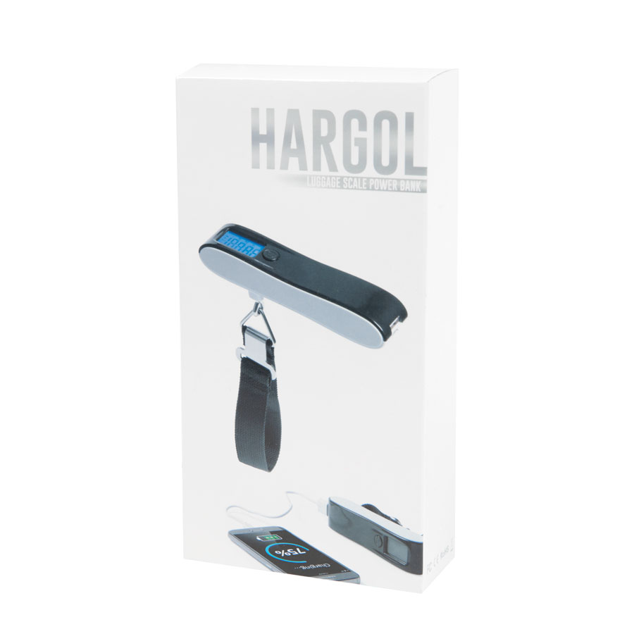 Универсальное зарядное устройство "Hargol" (2200mAh) с багажными весами Универсальное зарядное устройство "Hargol" (2200mAh) с багажными весами