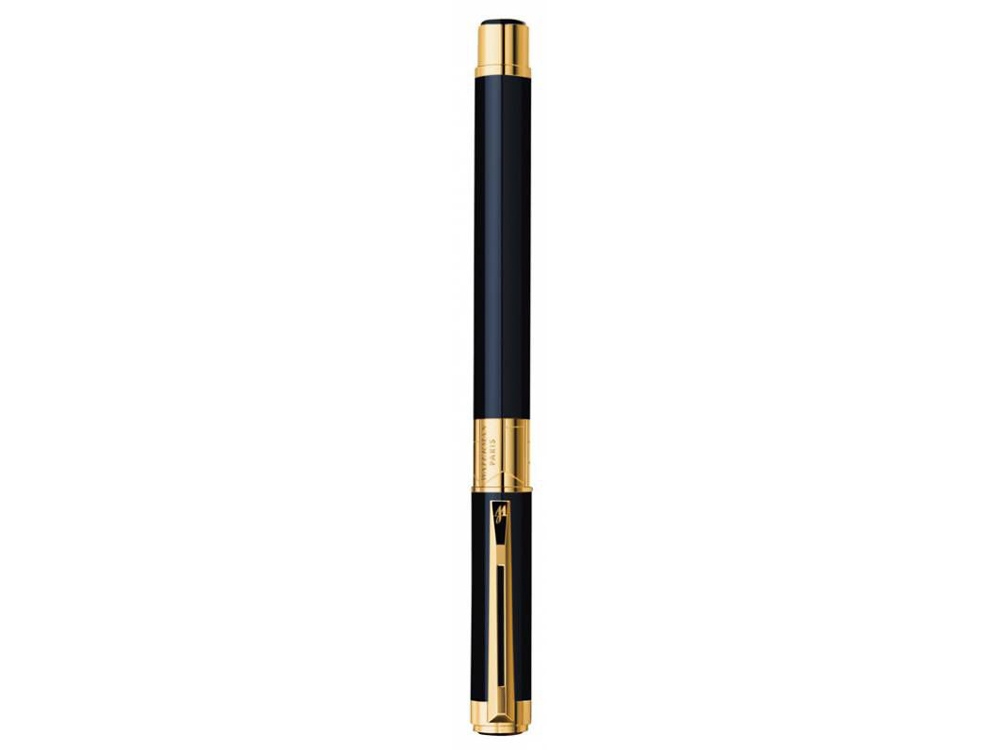 Ручка перьевая Waterman Perspective Black GT F, черный/золотистый